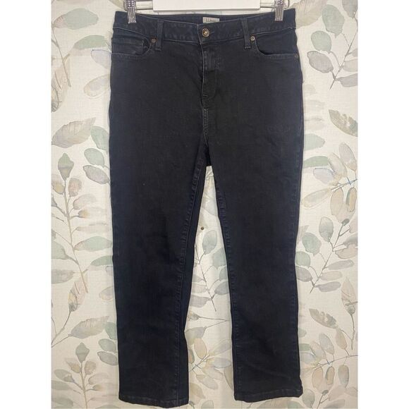 L.L. Bean Denim - L.L. BEAN Womens Vintage Black Classic Fit Jeans. Size 12P